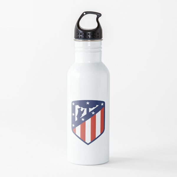 Logotipo del Club Atlético de Madrid Botella de agua