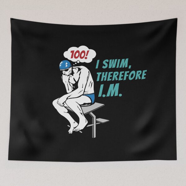 Item preview, I Swim Therefore I.M. 100 designed and sold by twHistory.