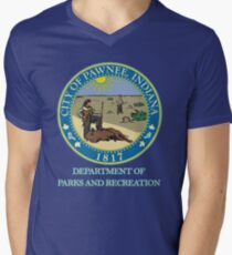 Pawnee Indiana Parks and Recreation Men's V-Neck T-Shirt
