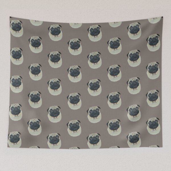 Item preview, Jabba the Pug designed and sold by cathyscreations.
