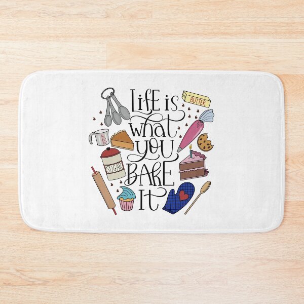 Item preview, Life Is What You Bake It Baking And Dessert Lover Design designed and sold by Gsallicat.