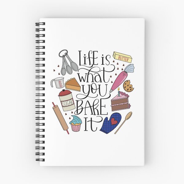 Item preview, Life Is What You Bake It Baking And Dessert Lover Design designed and sold by Gsallicat.