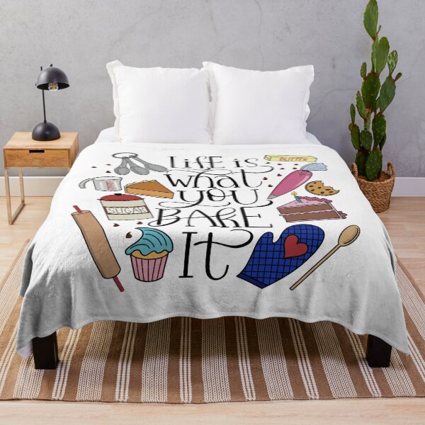 Item preview, Life Is What You Bake It Baking And Dessert Lover Design designed and sold by Gsallicat.