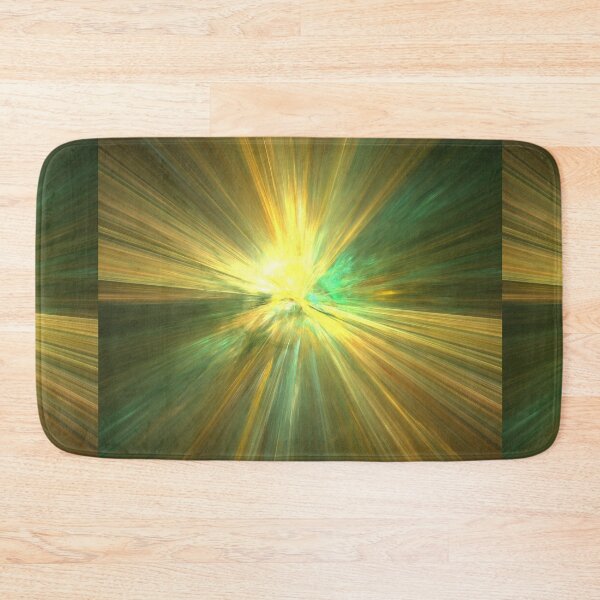 Item preview, Green Gold Sunrays designed and sold by KimSyOk.