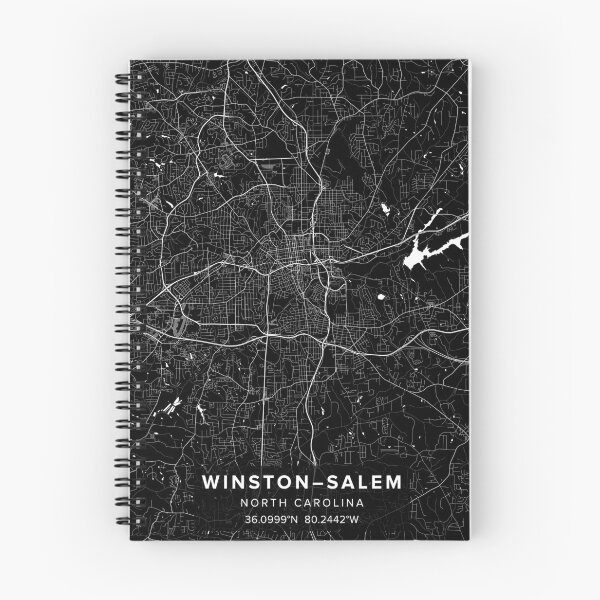 Item preview, Mapa de Winston Salem designed and sold by Kara515.