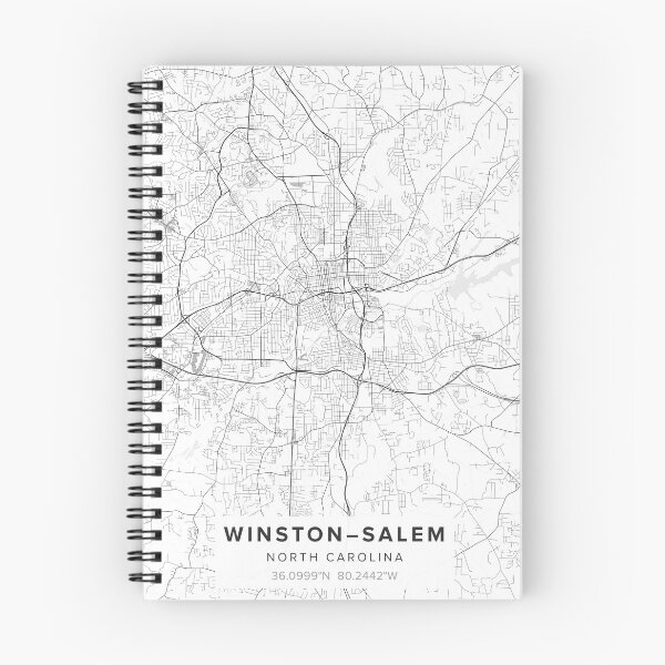 Item preview, Mapa de Winston Salem designed and sold by Kara515.