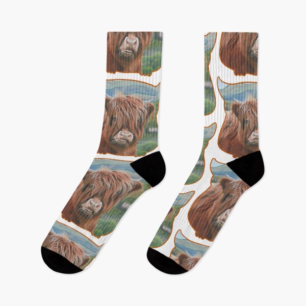 Item preview, Highland cow calf designed and sold by cathyscreations.