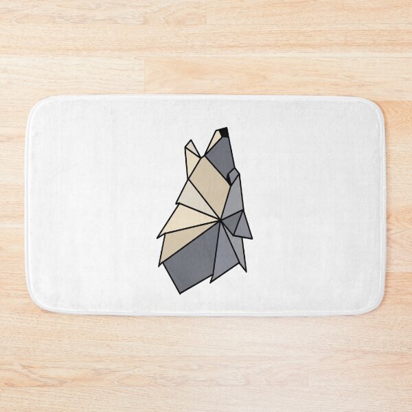 Item preview, Geometric Howling Wolf designed and sold by Morgan Steffensen.