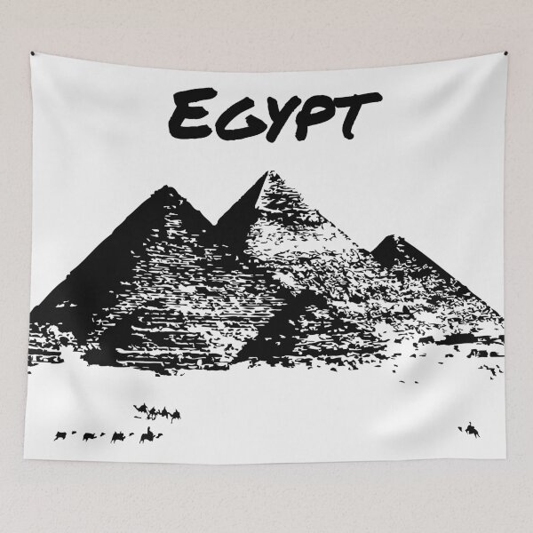 Item preview, Pyramids of Giza Egypt designed and sold by TheJoeyStudio.