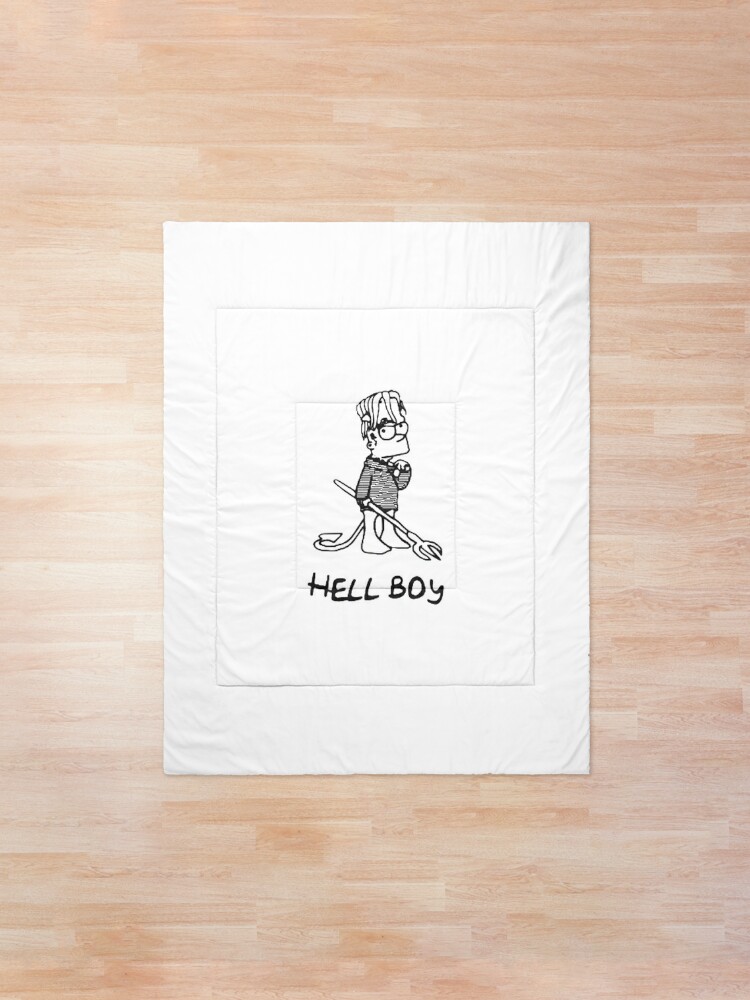 Lil Peep Hellboy Rare Collab Comforter By Flxtchrr Redbubble