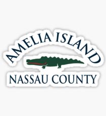 Amelia Island - Florida. Sticker