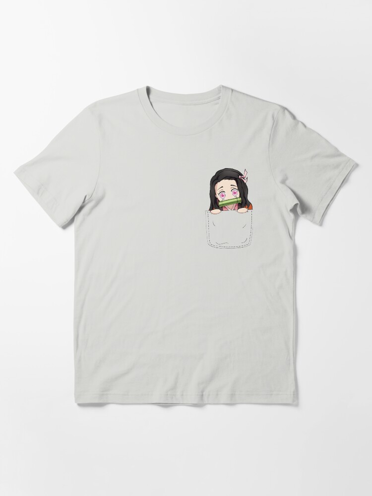 nezuko pocket shirt