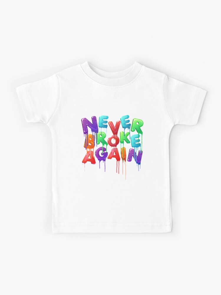 Youngboy Broke Again Colorful Gear, Merch NBA" Kids T-Shirt for Sale by Reto Run Redbubble