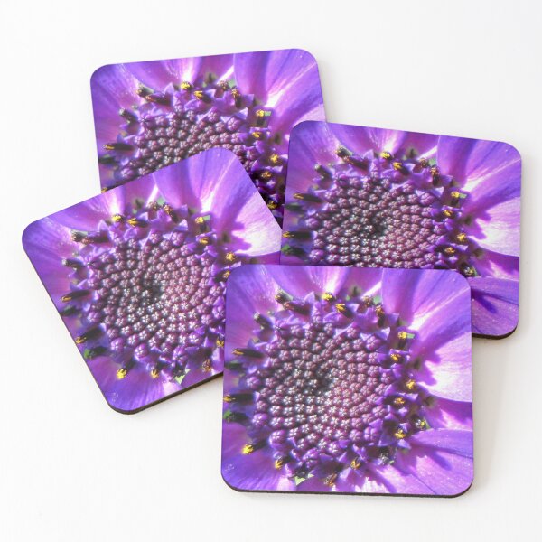 Item preview, A Feast for the Bees - Purple Cineraria designed and sold by Kathryn Jones.