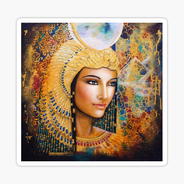 Golden Isis Sticker