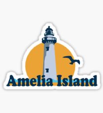 Amelia Island - Florida. Sticker