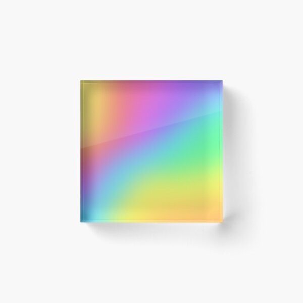 Gradient Acrylic Blocks for Sale