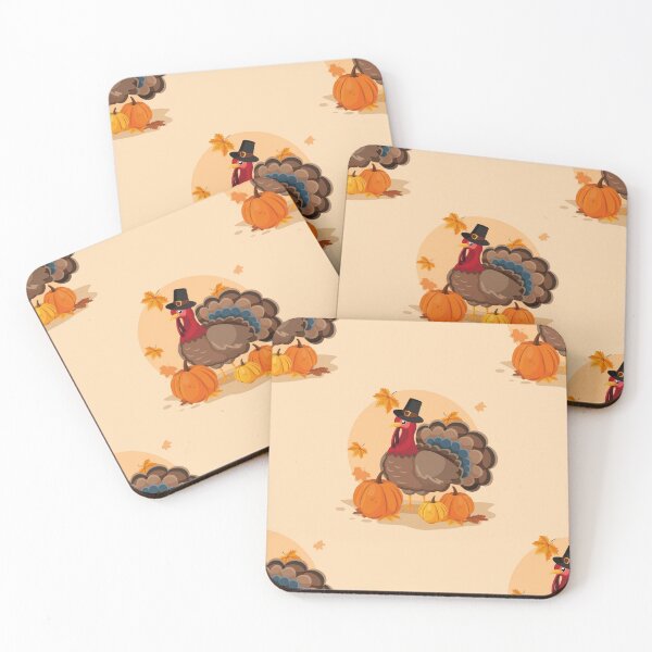 Item preview, happy thanksgiving pilgrim turkey designed and sold by Gossip Rag.