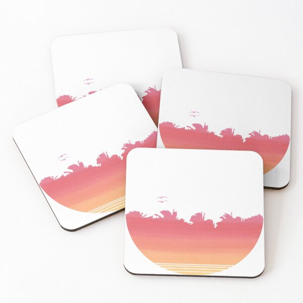 Item preview, Watercolor Beachfront Sunset designed and sold by sarahrinouye.