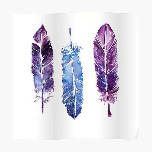 Feathers Poster