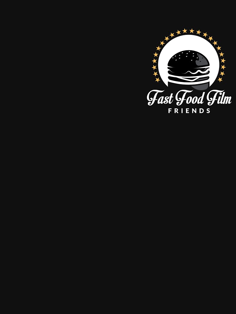 Thumbnail 7 of 7, Classic T-Shirt, Fast Food Film Friends | Blackout Logo designed and sold by fastfoodfilm.