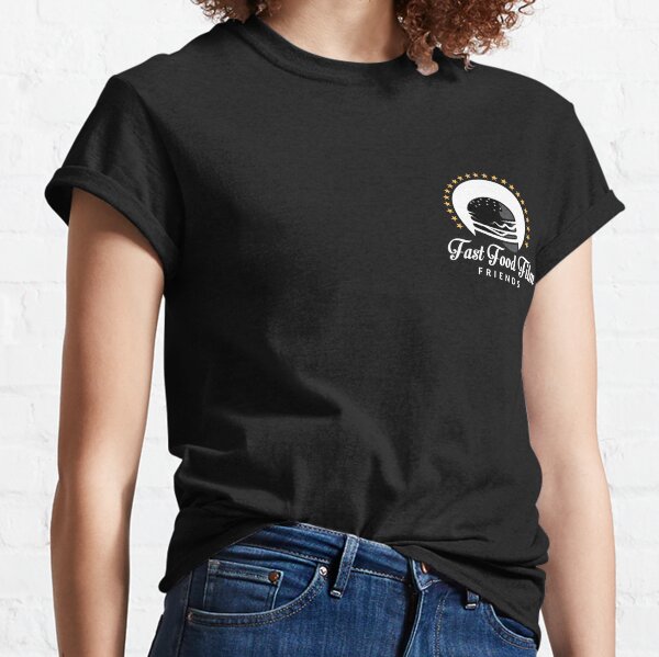 Fast Food Film Friends | Blackout Logo Classic T-Shirt