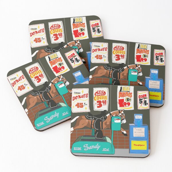 Item preview, Sandy the Horse at the Supermarket designed and sold by jenbucheli.