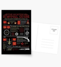 The Hunters Survival Guide Postcards