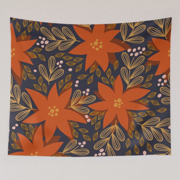 Item preview, Poinsettias designed and sold by inkblotcreative.