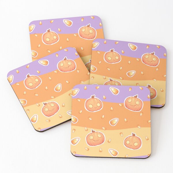 Item preview, Halloween Tiled Pumpkins designed and sold by Leeoh Fox.