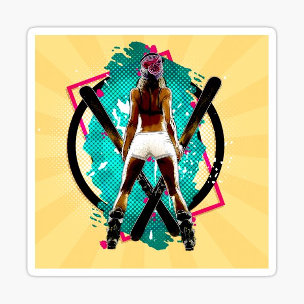 Hot Lady Fitness Sticker For Sale By Mstfcntrk Redbubble 5695