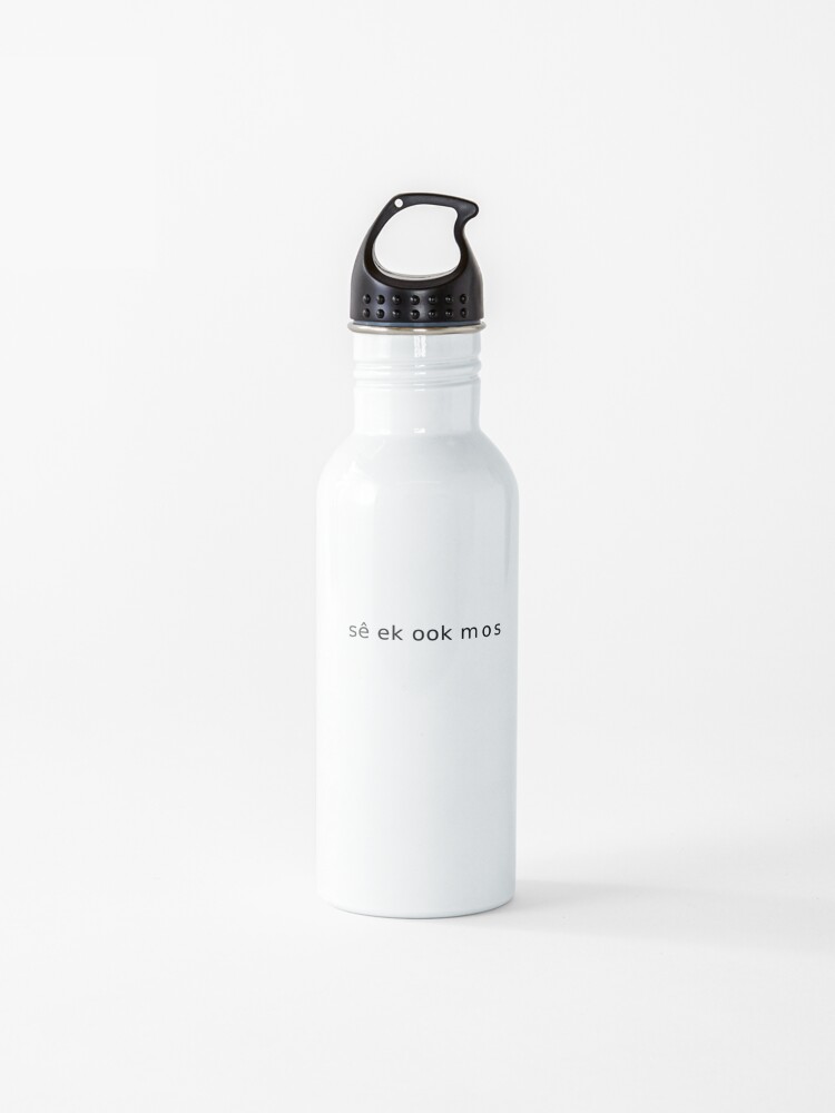 Se Ek Ook Mos Water Bottle By Leanyburmeister Redbubble