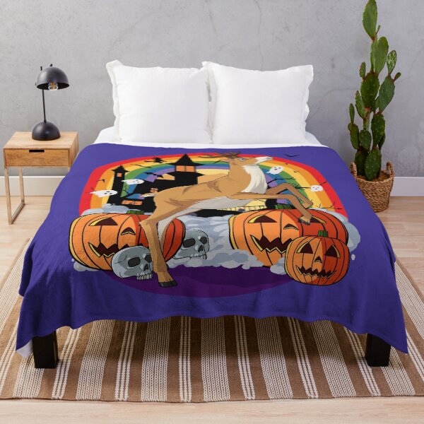 Item preview, Halloween Reindeer Pumpkin Jack O Lantern designed and sold by Nosek1ng.