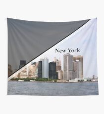 New York CityScape Wall Tapestry