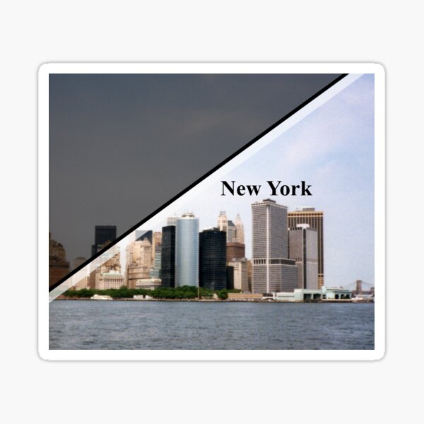 New York CityScape  Sticker