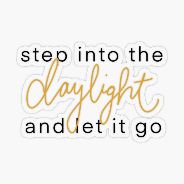 Daylight — Taylor Swift Lyric Sticker