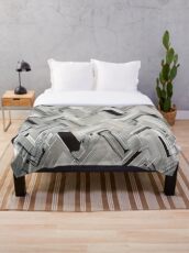 Hit The Pavement Throw Blanket