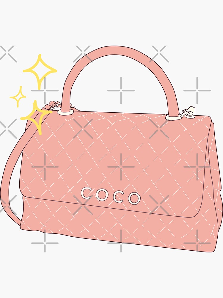 coco bag Sticker for Sale by cazfax