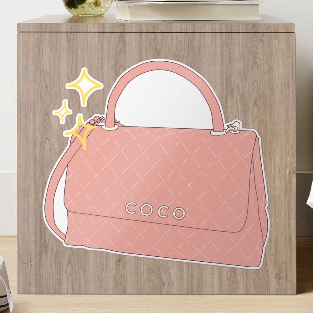 coco bag Sticker for Sale by cazfax