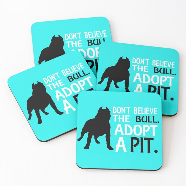 Item preview, Don't Believe The Bull , Adopt A Pit , Dog Lovers designed and sold by Ouais  Malak.
