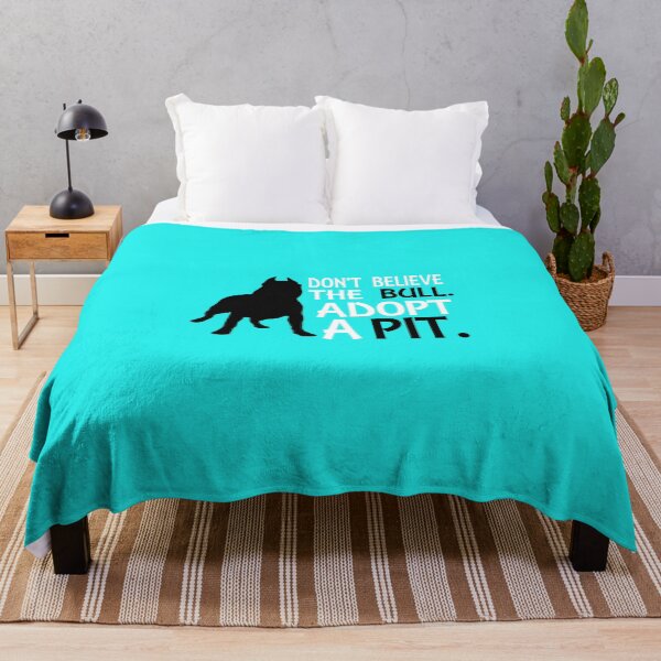 Item preview, Don't Believe The Bull , Adopt A Pit , Dog Lovers designed and sold by Ouais Malak.
