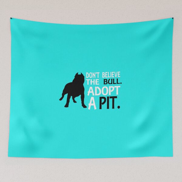 Item preview, Don't Believe The Bull , Adopt A Pit , Dog Lovers designed and sold by Ouais  Malak.