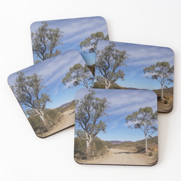 Item preview, Classic Flinders Ranges Landscape with Gum Trees designed and sold by Annalucia.
