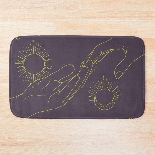 Item preview, As Above So Below- Touching Hands Yellow designed and sold by LordGraceArt.