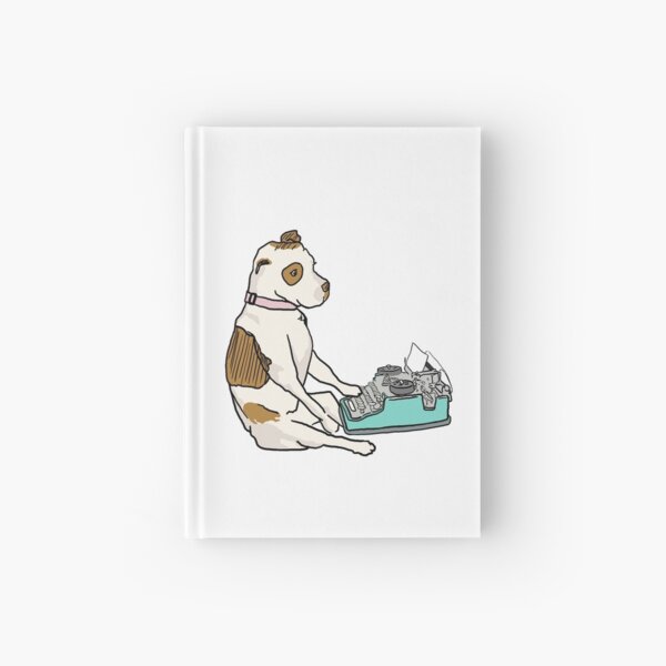 Part Wild Pup at Work Hardcover Journal