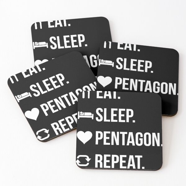 Item preview, Eat. Sleep. Pentagon. Repeat 2| Pentagon Fan Gift For K-pop Lovers  designed and sold by Sutra-Lotus-Co.