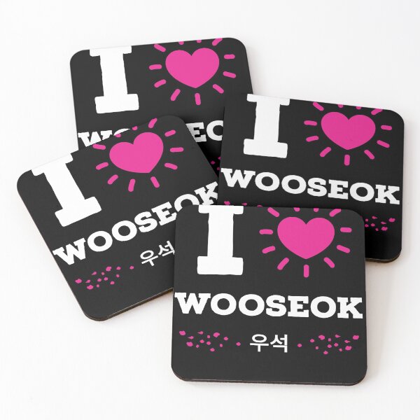 Item preview, I Love Wooseok | Pentagon Fan Gift For K-pop Lovers  designed and sold by Sutra-Lotus-Co.