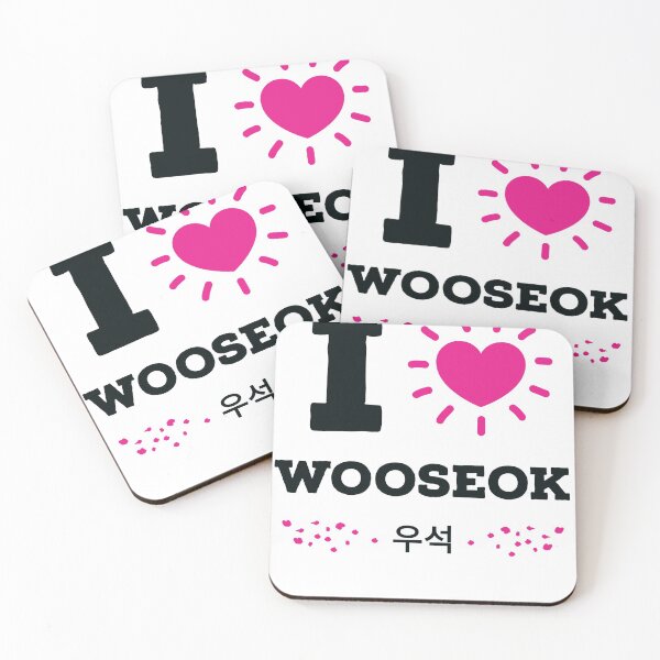 Item preview, i Love Wooseok | Pentagon Fan Gift For K-pop Lovers  designed and sold by Sutra-Lotus-Co.