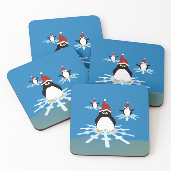 Item preview, Jedi Christmas Penguins designed and sold by Melissa J Barrett.
