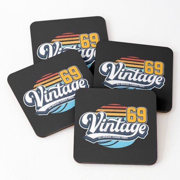 Item preview, Vintage 1969 all original parts 50th birthday gifts for women and men designed and sold by Scoopivich.